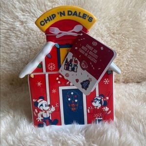 NIB Disney Chip ‘n Dale Christmas Cookie Jar